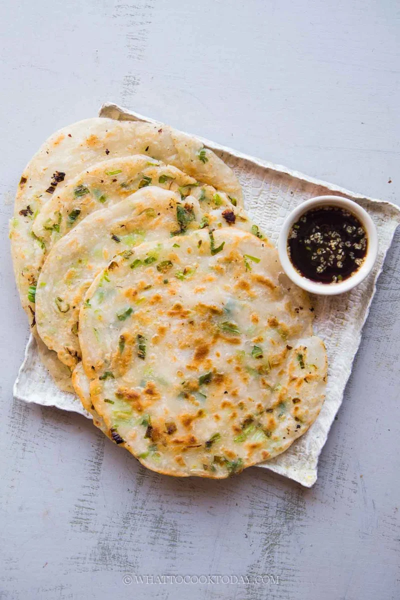 Gluten Free Chinese Scallion Pancakes (Cong You Bing)