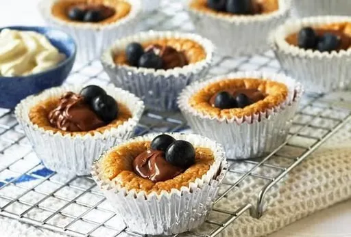 Mini cheesecakes de licor de café