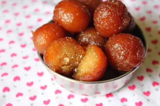Gulab Jamun Recipe ( Khoya & Milk powder)