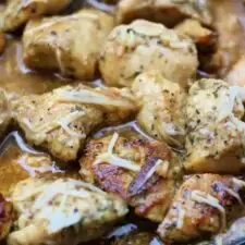 Simple Garlic Parmesan Butter Chicken