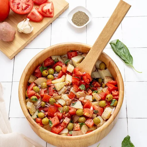 Ensalada de patatas italiana