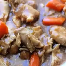 Asado de pollo a la olla de cocción lenta