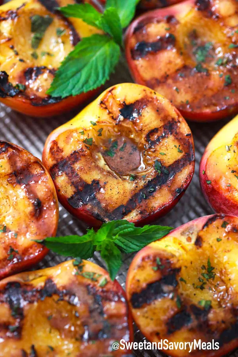 Grilled Peaches