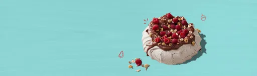 Festive Chocolate Hazelnut Pavlova