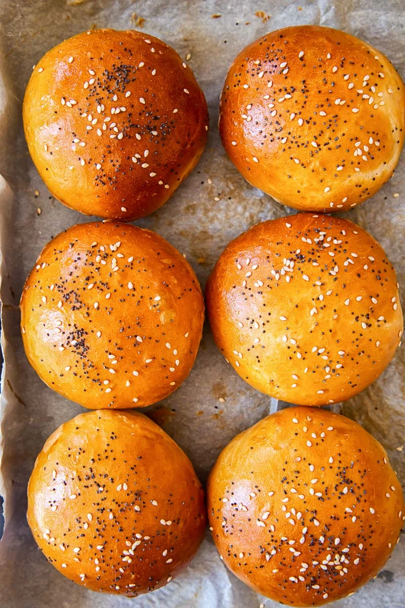 2 Hour Hamburger Buns