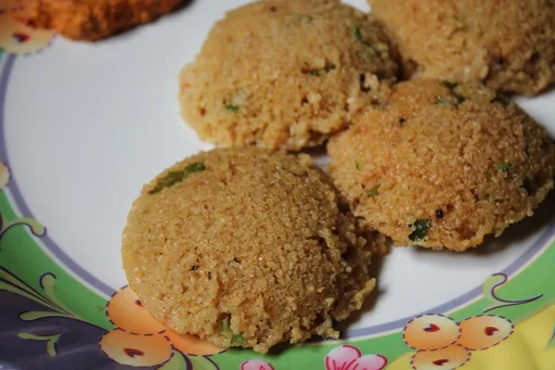 Instant Wheat Rava Idli Recipe | Broken Wheat Idli Recipe