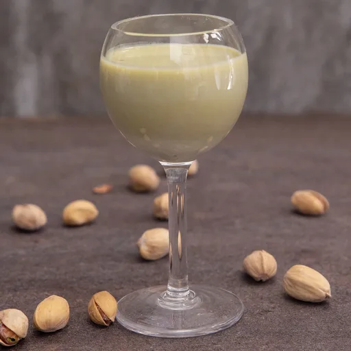 Homemade Creamy Pistachio Liqueur