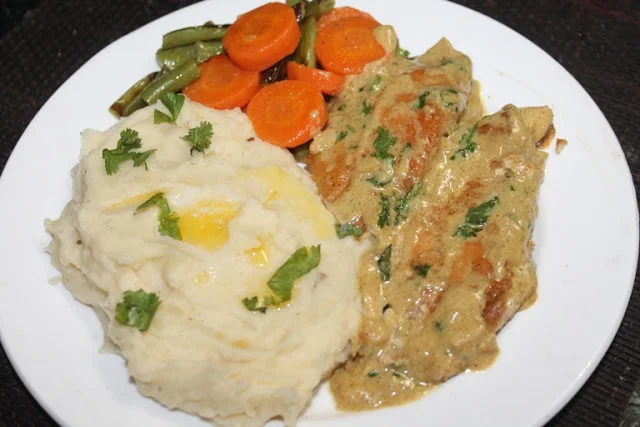 Chicken with Mustard Cream Sauce