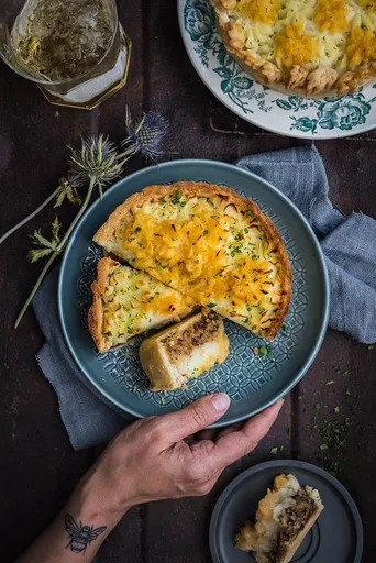 Haggis neeps and tatties pie