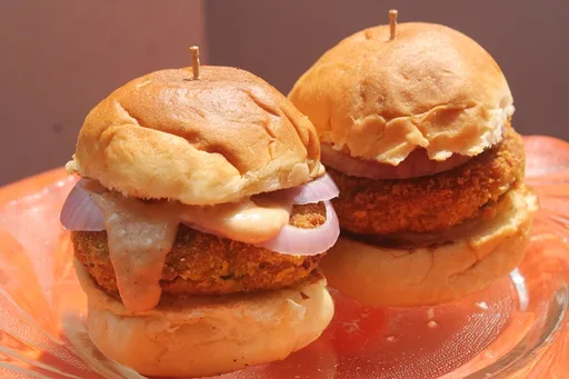 Aloo Tikki Burger Recipe | Aloo Tikki for Burger