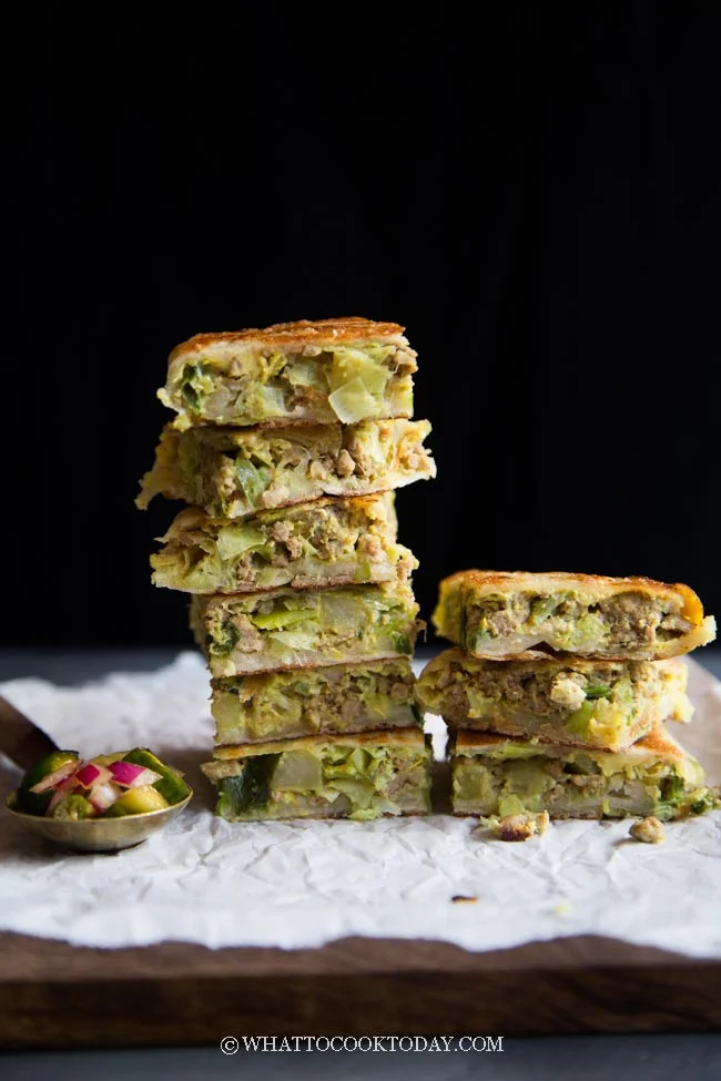 Martabak Telor - Martabak Mesir (Beef and Eggs Pancakes)