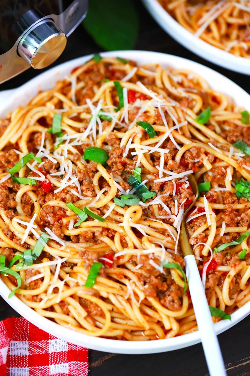 Instant Pot Spaghetti
