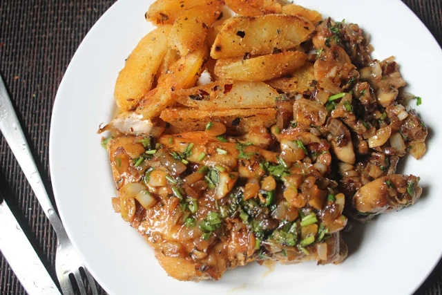 Pan Fried Lemon Garlic Chicken Recipe