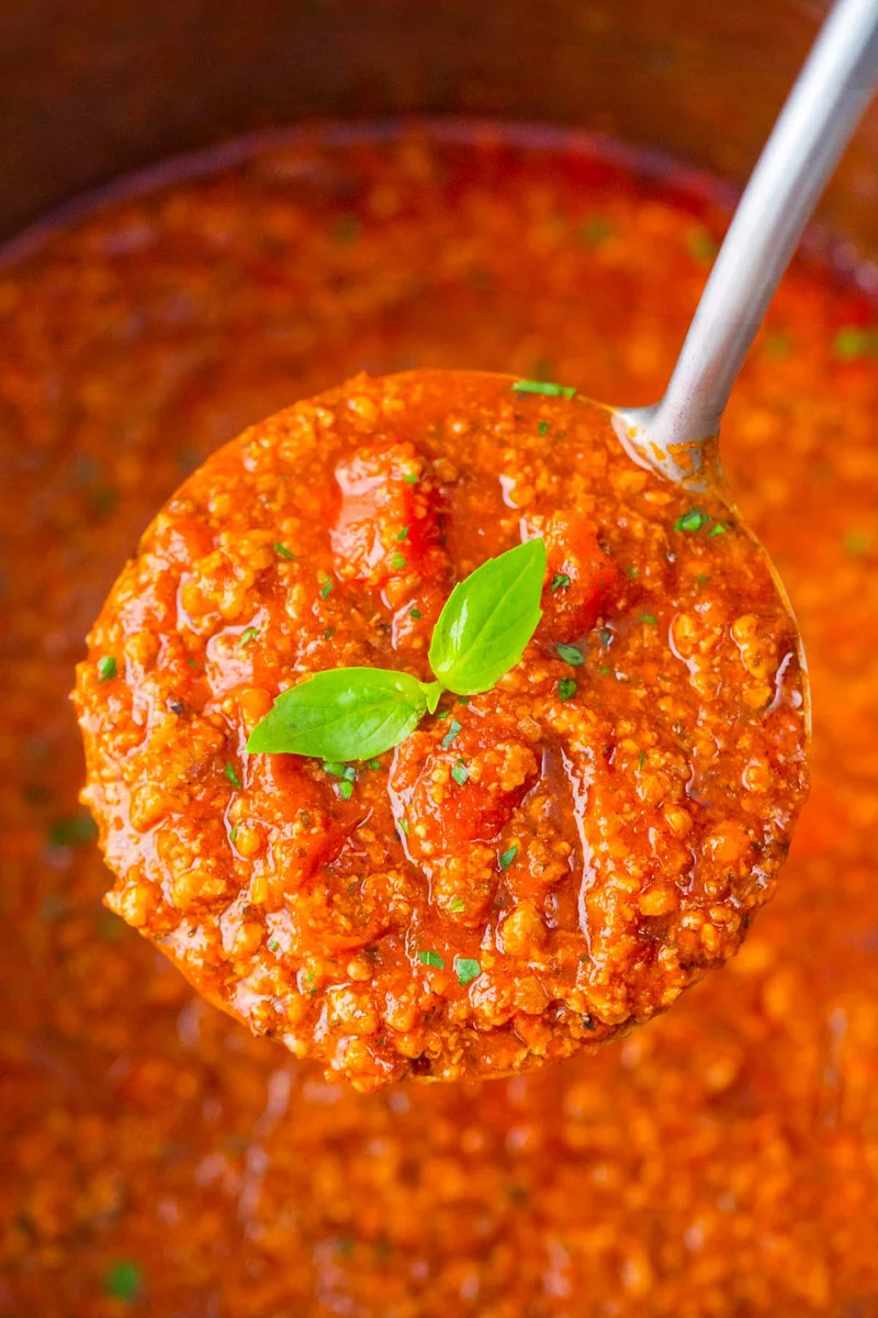 Instant Pot Spaghetti Sauce