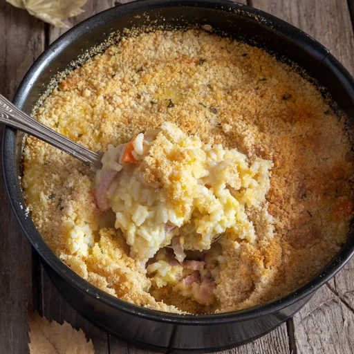 Easy Leftover Rice Casserole