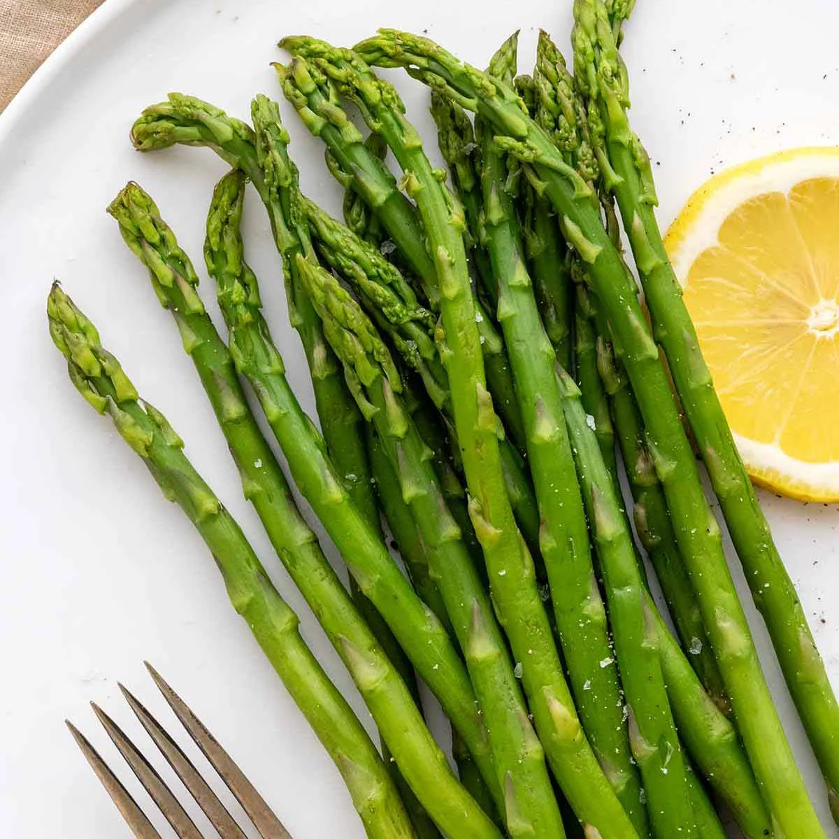 Steamed Asparagus
