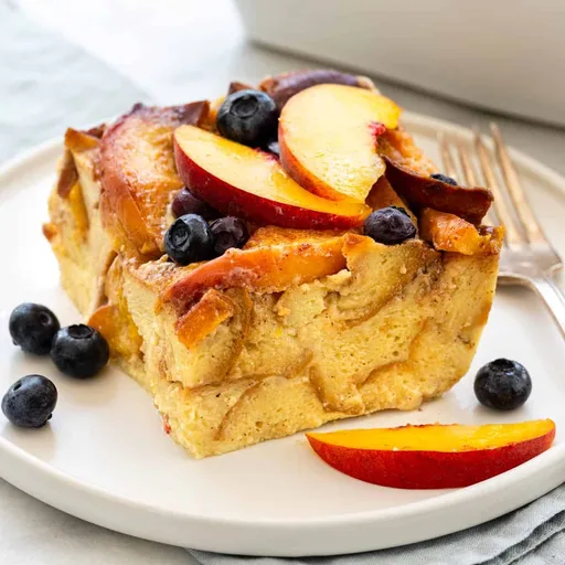 Blueberry Bread Pudding