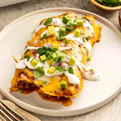 Enchiladas de pavo