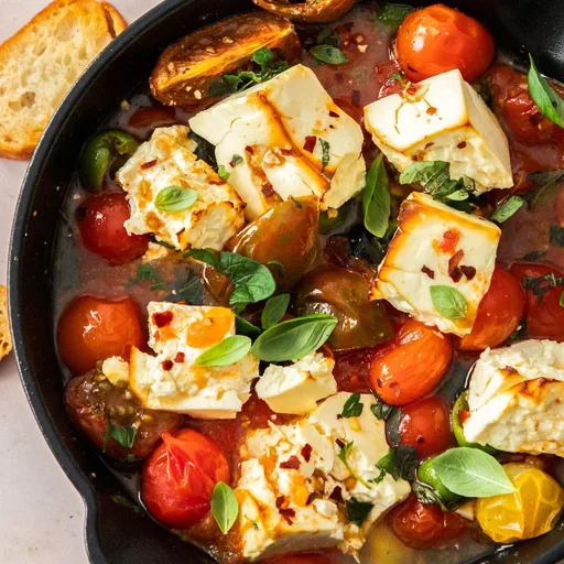 Feta y Tomates al Horno