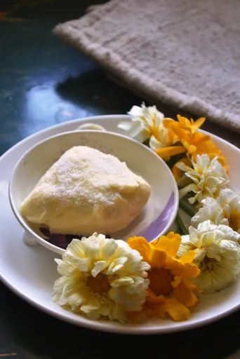 Makkan Samosa / Butter Samosa - Indian Sweet Recipes