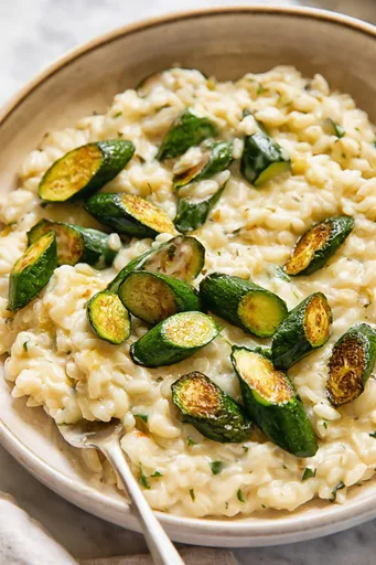 Instant Pot Risotto with Zucchini and Boursin
