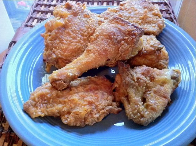 Easy Oven Fried Chicken....