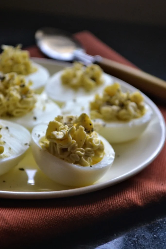 Gefullte Eier / German Deviled Eggs Recipe