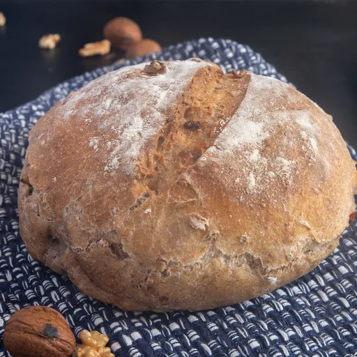 Homemade Pancetta Walnut Bread