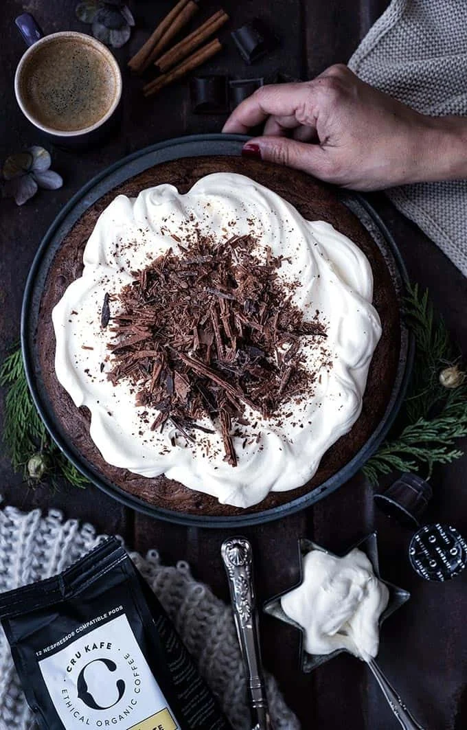 White Russian brownies and Cru Kafe giveaway