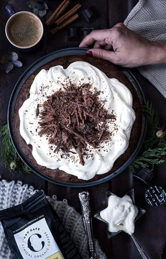White Russian brownies and Cru Kafe giveaway