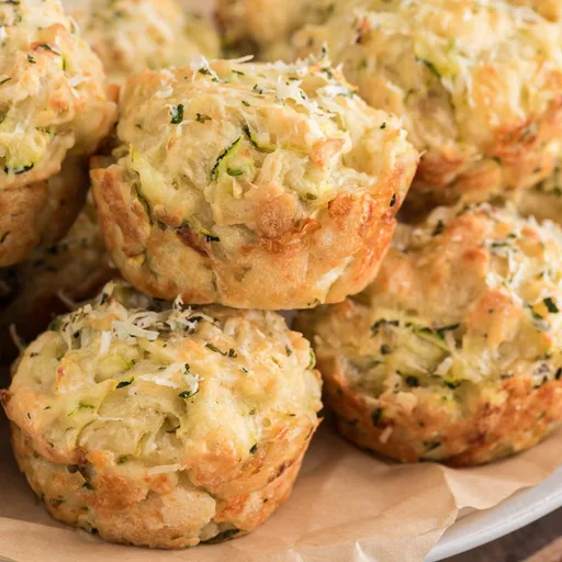 Easy Savory Zucchini Muffins