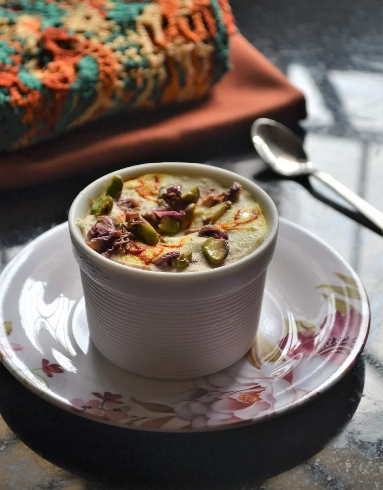 Steamed Paneer Pudding Recipe