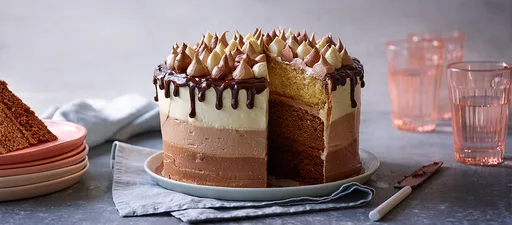Tarta de triple chocolate sin gluten de Jürgen