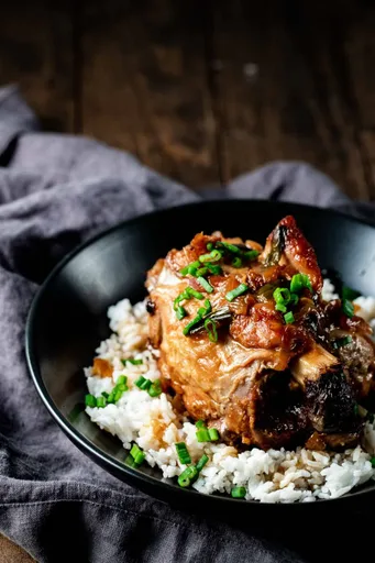 Tender Braised Pork Shanks