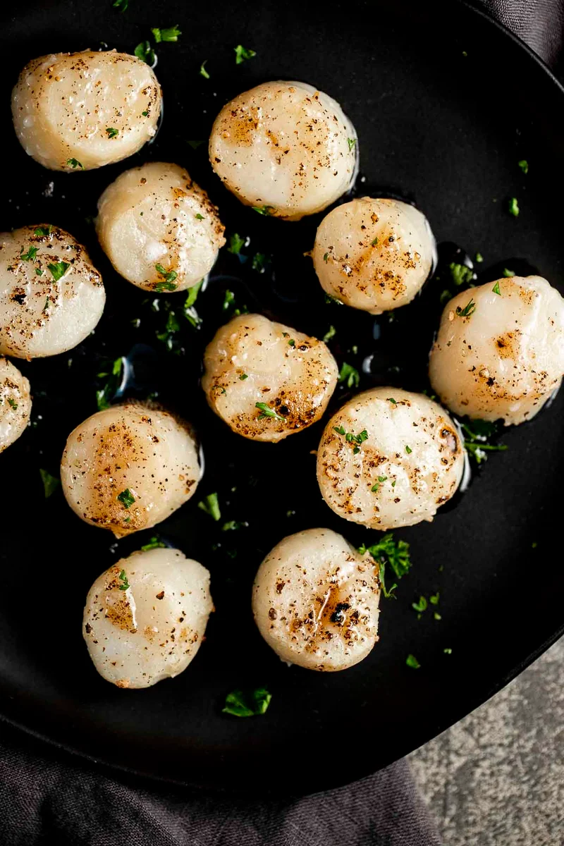 Broiled Scallops