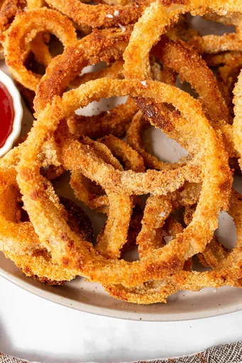 Crispy Baked Onion Rings