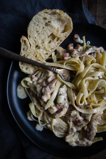 Chicken Cordon Bleu Pasta