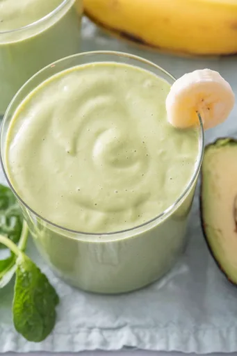 Batido verde para el desayuno
