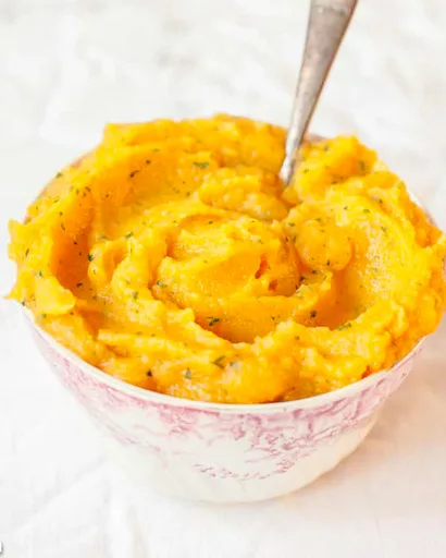 Puré de boniato y nabo sueco