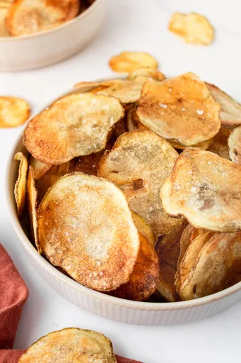 Homemade Baked Potato Chips
