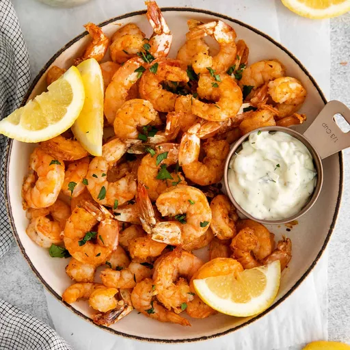 Crevettes à la friteuse à air