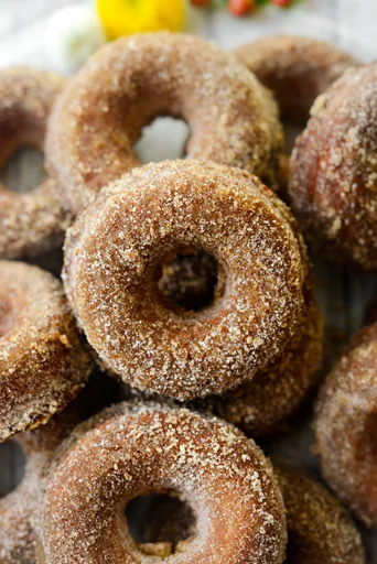 Donuts de sidra de manzana
