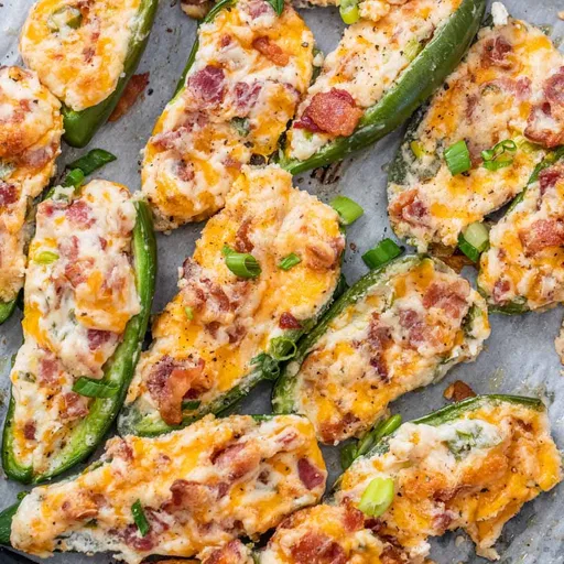 Baked Jalapeno Poppers