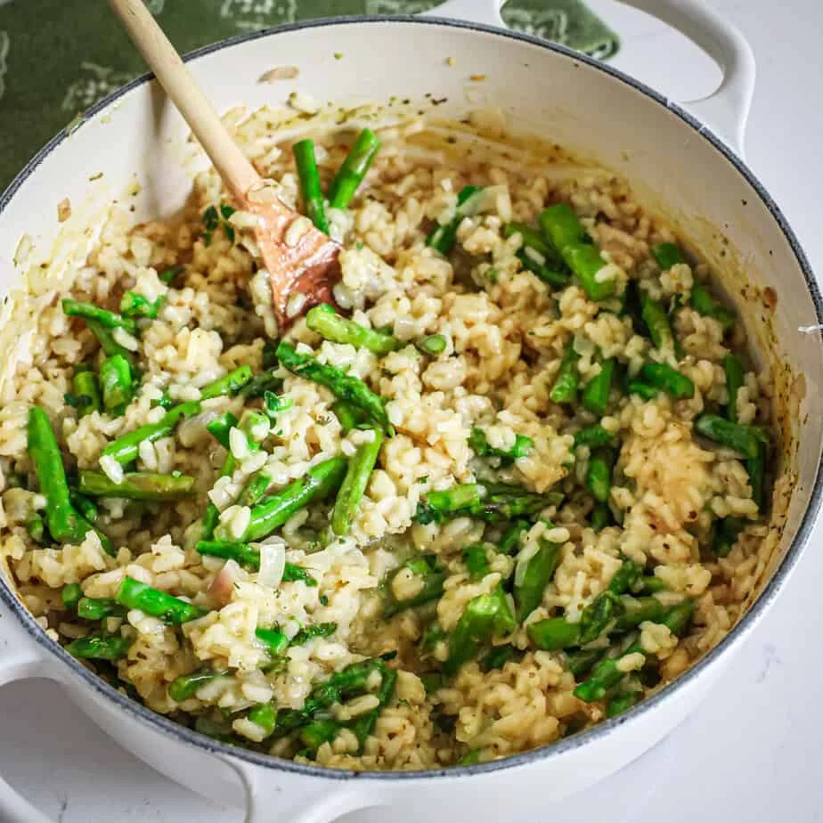 Asparagus Risotto