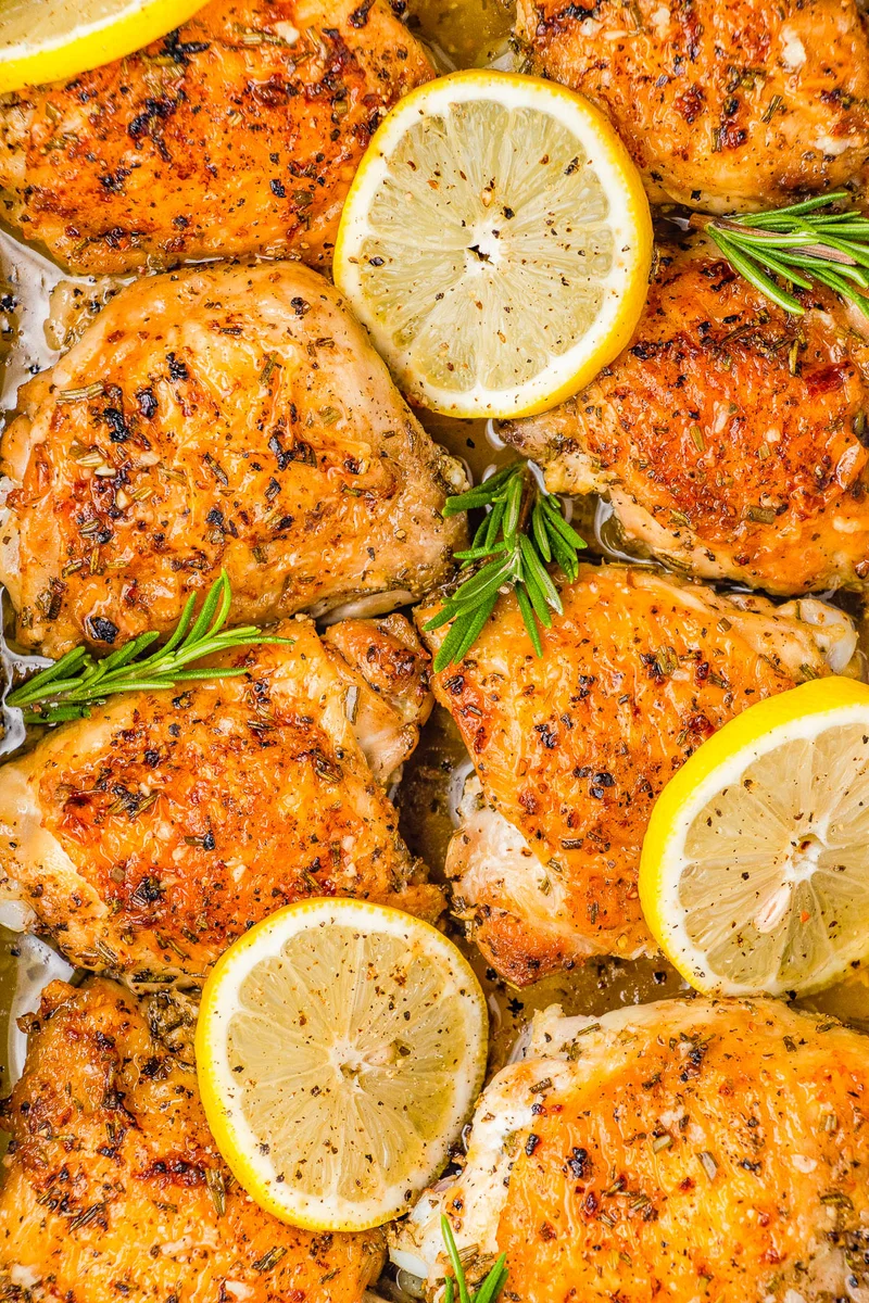 Baked Lemon Rosemary Chicken