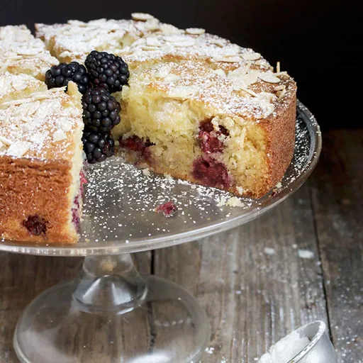 Blackberry Almond Cake