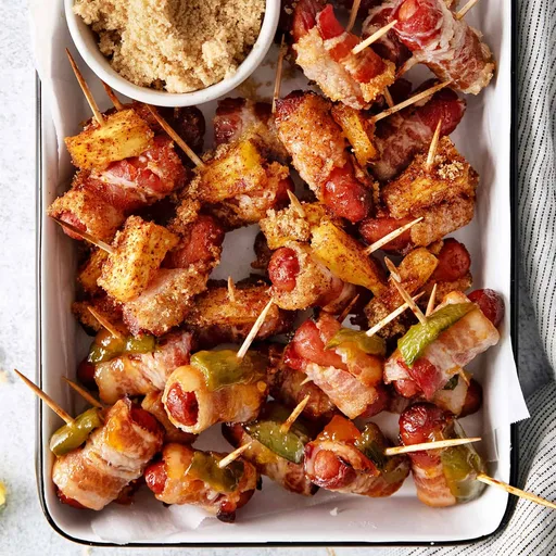 Bacon Wrapped Smokies (3 ways!)