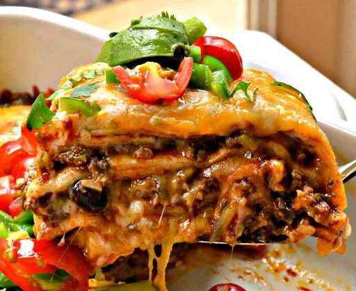 Beef Enchilada Casserole