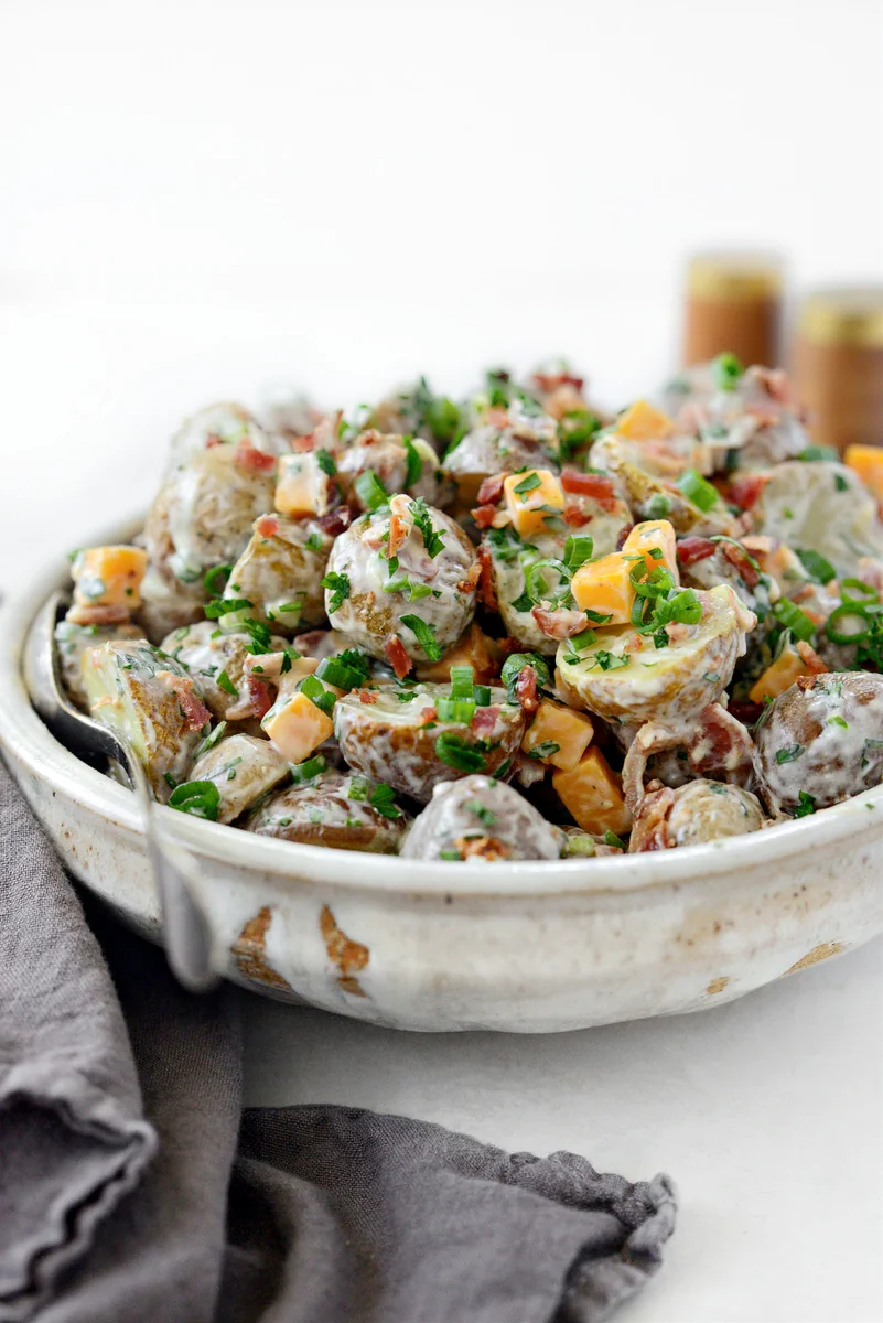 Bacon Cheddar Ranch Potato Salad