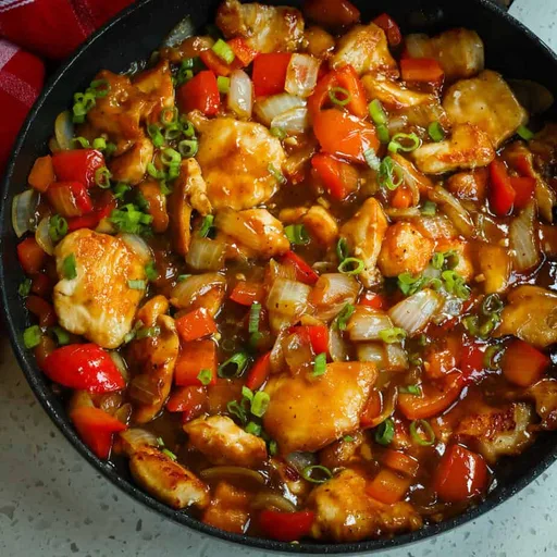 Pollo a la Pimienta Negra